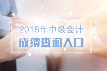 甘肅2018年中級會計職稱成績查詢?nèi)肟谝验_通