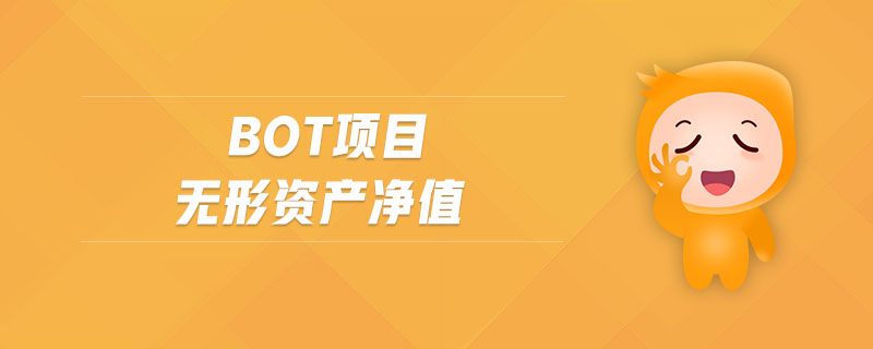 bot項(xiàng)目無(wú)形資產(chǎn)凈值