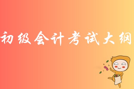 初級會計(jì)2020年考試大綱可以當(dāng)教材用嗎?