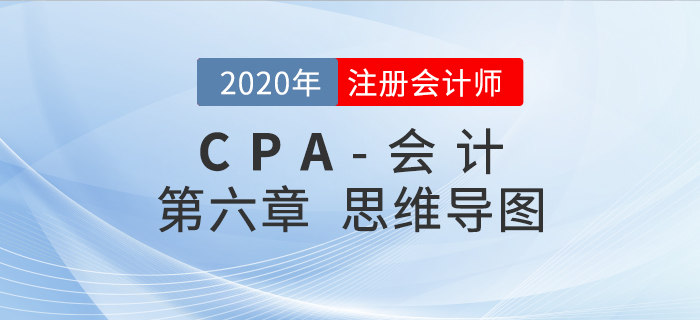 2020年注會(huì)《會(huì)計(jì)》第六章思維導(dǎo)圖及自測(cè)習(xí)題