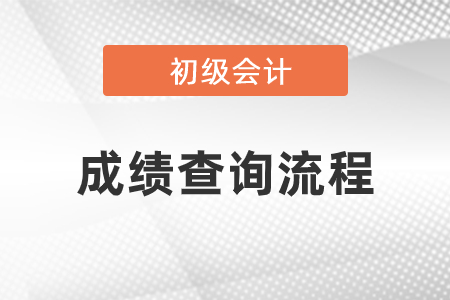 初級(jí)會(huì)計(jì)考試成績(jī)查詢流程是什么