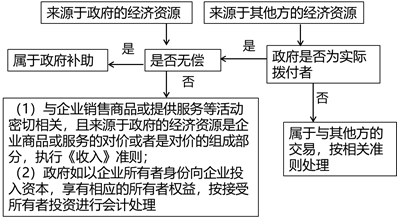 政府補助的特征