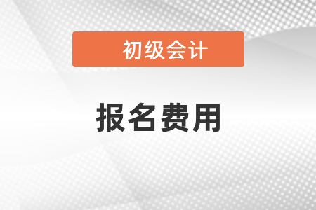 2021初級會(huì)計(jì)證報(bào)名要多少錢？