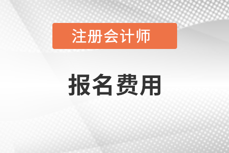 上海注冊會計(jì)師綜合階段報(bào)名費(fèi)用是多少