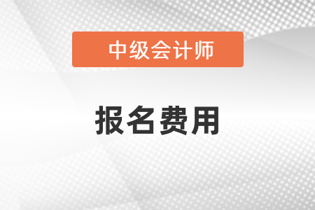 2021年中級(jí)會(huì)計(jì)報(bào)名費(fèi)用