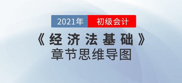 2021年初級會計考試《經(jīng)濟(jì)法基礎(chǔ)》第一章思維導(dǎo)圖