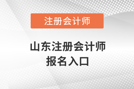 山東省濱州注冊(cè)會(huì)計(jì)師報(bào)名入口開(kāi)通了嗎？