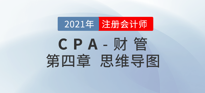 2021年注會(huì)《財(cái)務(wù)成本管理》第四章思維導(dǎo)圖