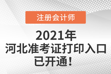河北省衡水2021年注會考試準(zhǔn)考證可以打印啦