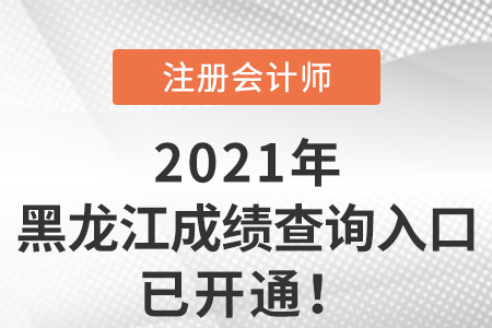 黑龍江省雙鴨山2021年注冊會計(jì)師成績查詢系統(tǒng)已開放