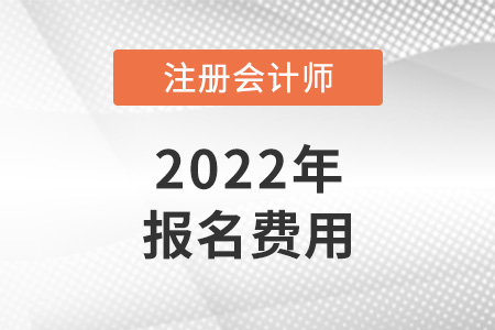 2022年各地cpa報(bào)名費(fèi)公布了嗎？