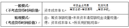 債務(wù)資本成本的計算方法