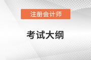 注冊會計師大綱內(nèi)容？