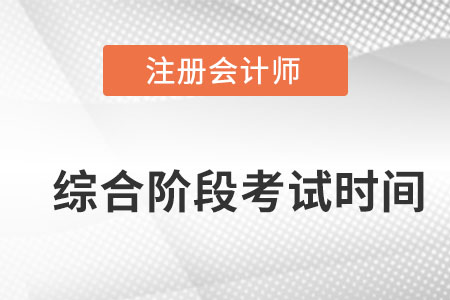 cpa綜合階段考什么內容的？