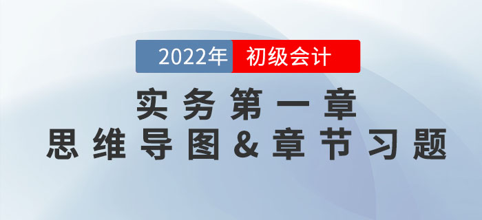 2022年《初級(jí)會(huì)計(jì)實(shí)務(wù)》第一章思維導(dǎo)圖+章節(jié)練習(xí)