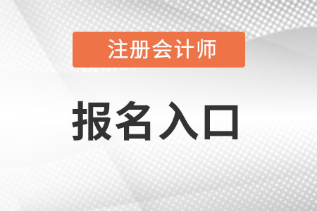 注冊會計師全國統(tǒng)一考試網上報名網址是什么?