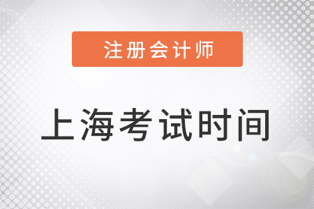 上海市閘北區(qū)2022年注冊(cè)會(huì)計(jì)師考試時(shí)間