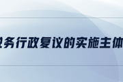 稅務(wù)行政復(fù)議的實施主體