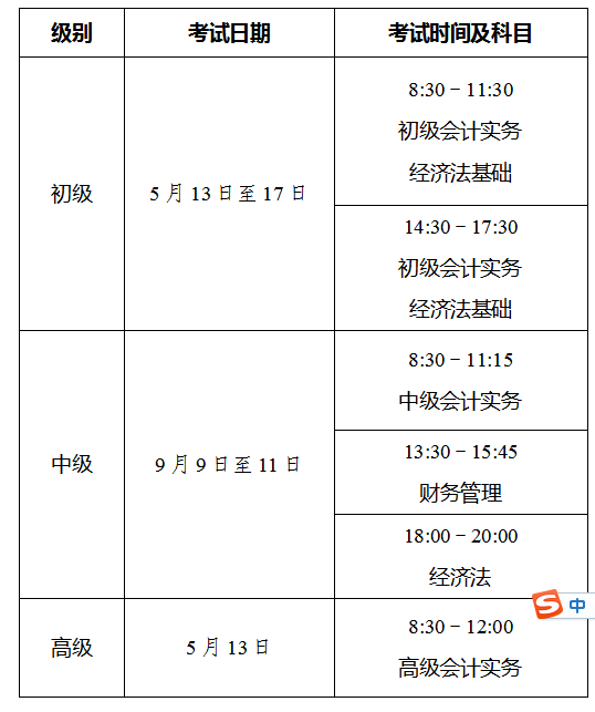 合肥考試時(shí)間