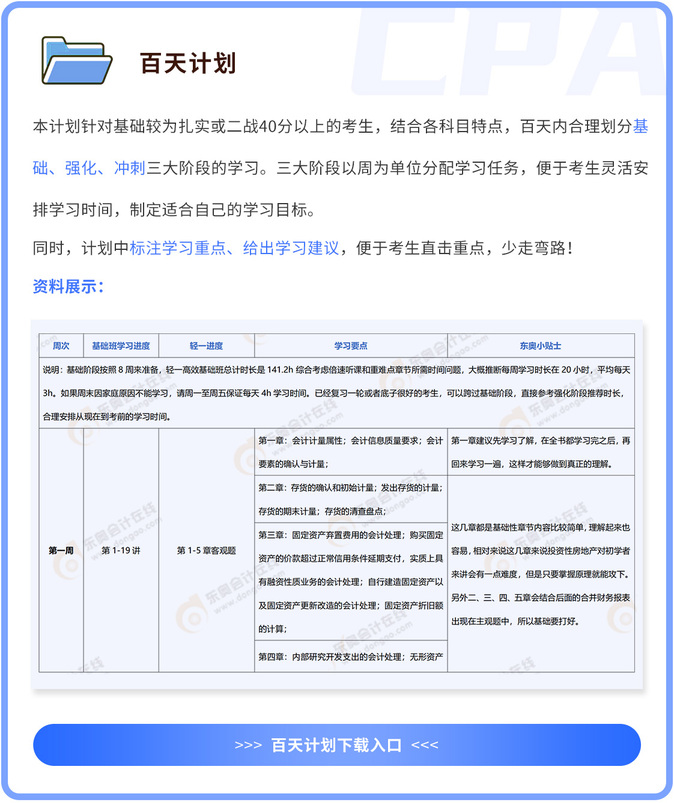 百天計(jì)劃