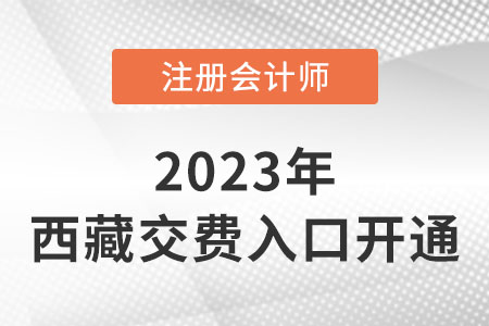 2023年西藏自治區(qū)昌都cpa交費(fèi)入口開通！快來交費(fèi)！