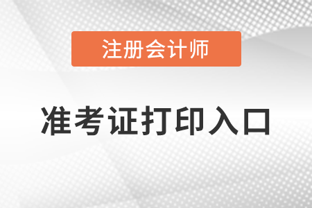 2023年浙江省麗水注冊會計(jì)準(zhǔn)考證在哪里打印？