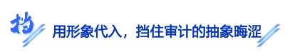 【擋】擋住審計的抽象