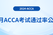 2024年6月acca考試通過率公布！考生注意！