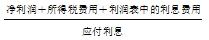 應付利息