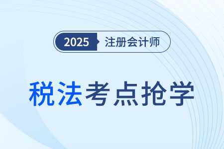 國際稅收協(xié)定典型條款介紹_2025注會《稅法》考點搶先學