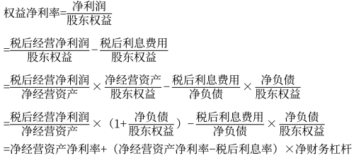 管理用財務(wù)分析體系（改進杜邦分析體系）