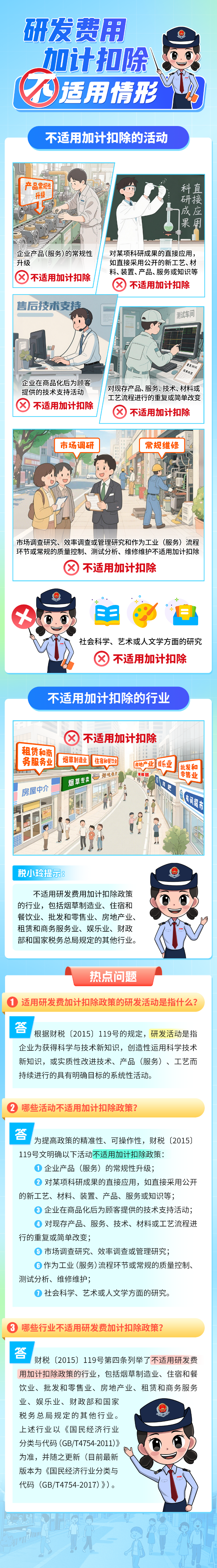 研發(fā)費(fèi)用加計扣除不適用情形！