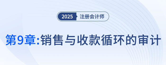 第九章銷售與收款循環(huán)的審計_2025年注會審計習(xí)題隨章演練