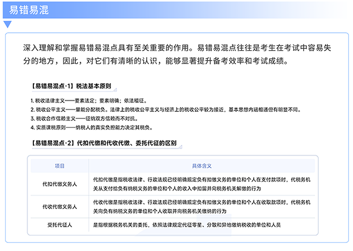 易錯易混