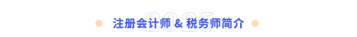 注冊(cè)會(huì)計(jì)師-&-稅務(wù)師簡(jiǎn)介